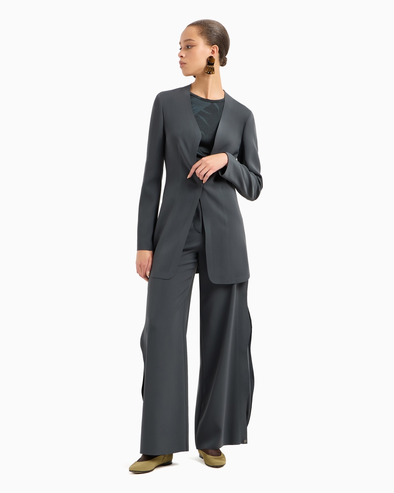 TECHNICAL-CADY STRAIGHT TROUSERS - 2
