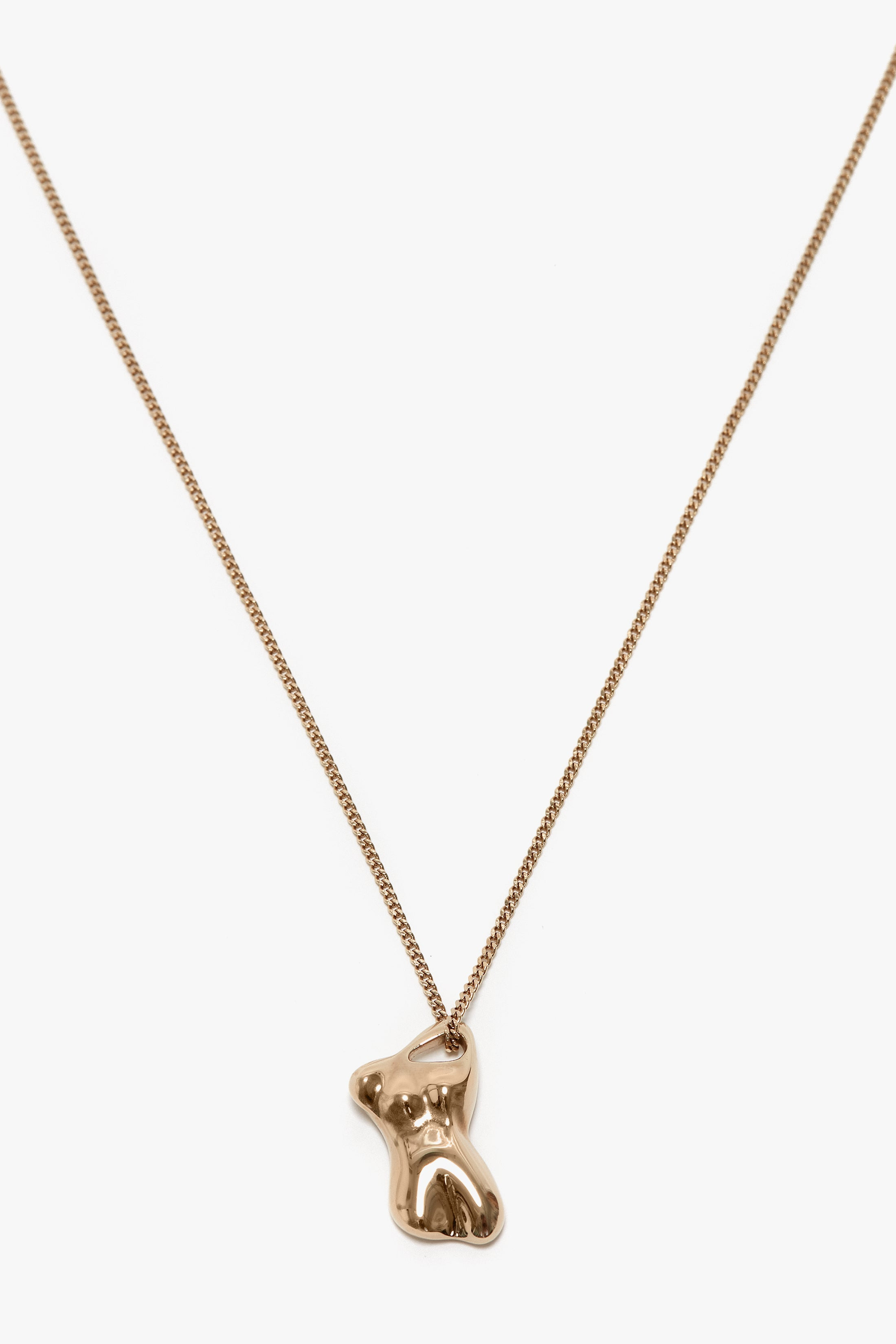 Exclusive Body Charm Necklace In Light Gold - 5