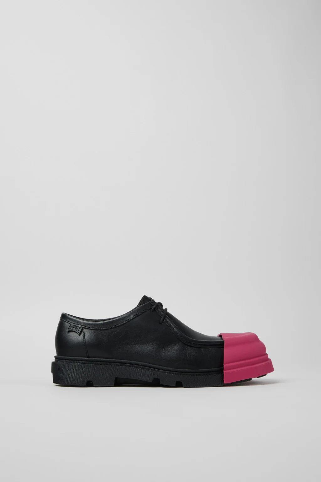 Junction Black Leather Shoes for Women. - 1