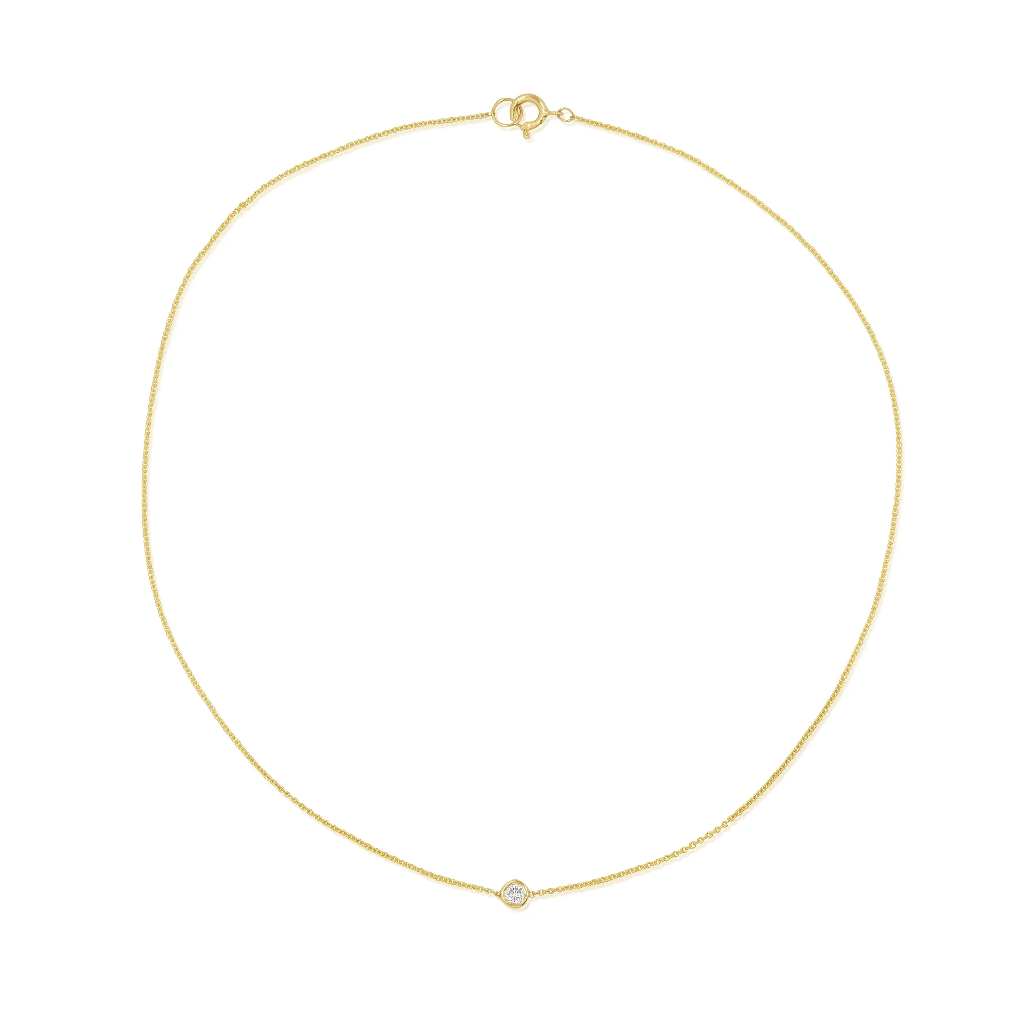 Tiny Diamond Anklet - 1