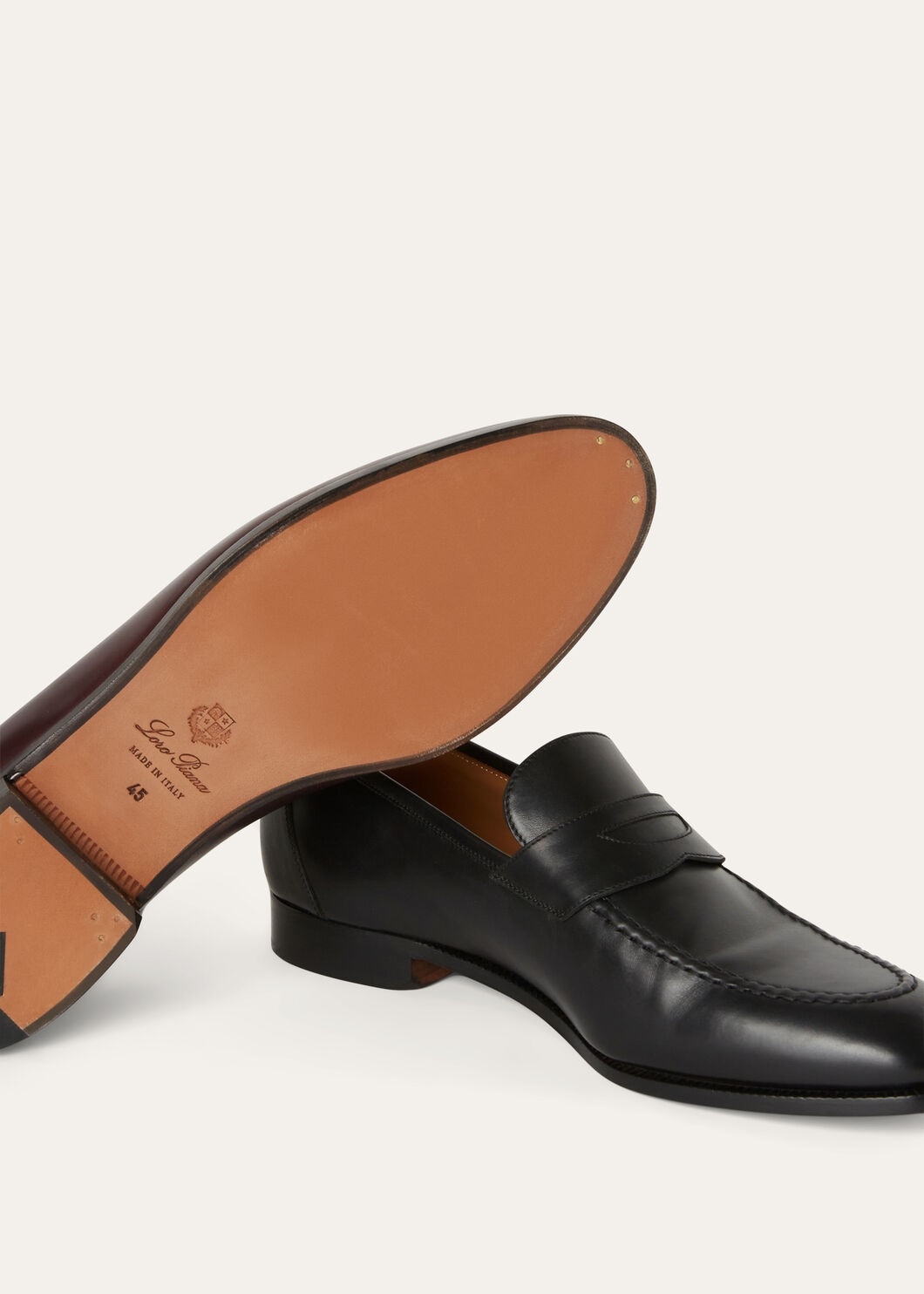 ローファー・オックスフォード SERGIO WALK LEATHER LOAFER Loro Piana Sergio Walk Loafer | REVERSIBLE