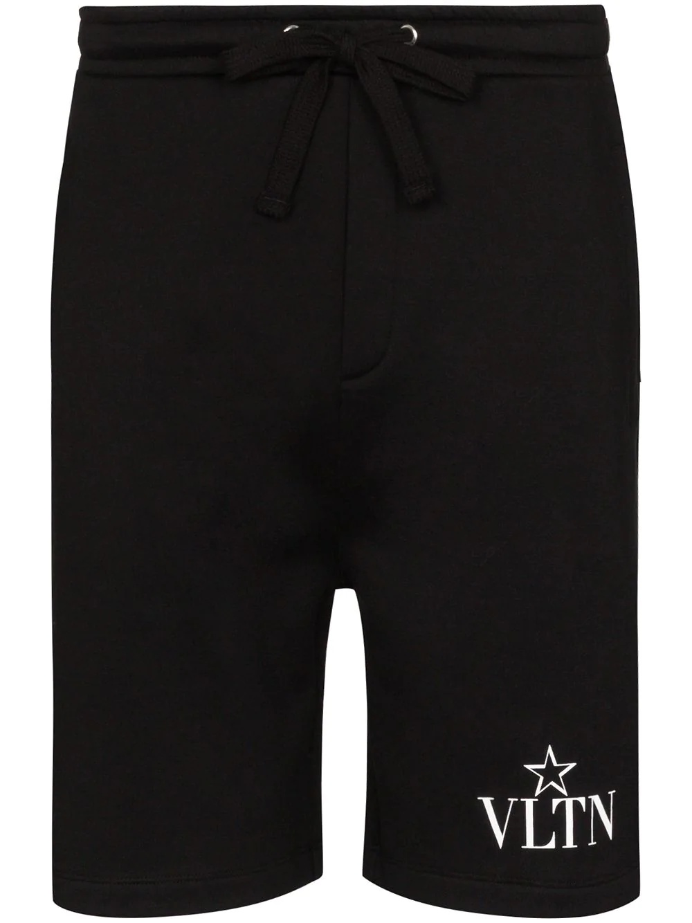 VLTNSTAR logo-print cotton-blend track shorts - 1