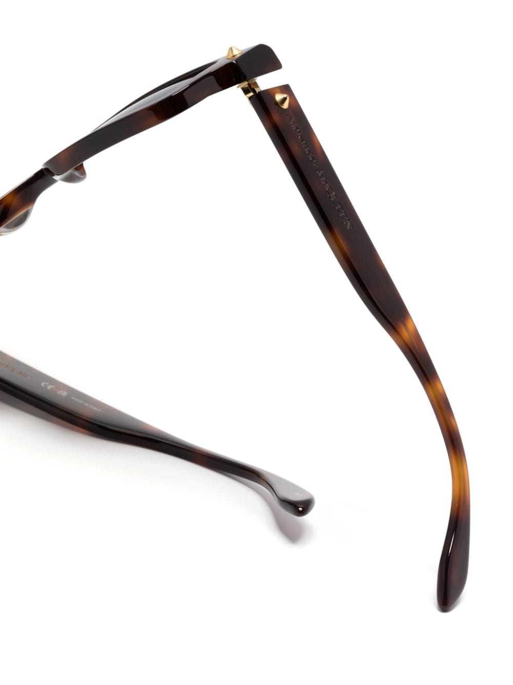 spike studs tinted sunglasses - 3
