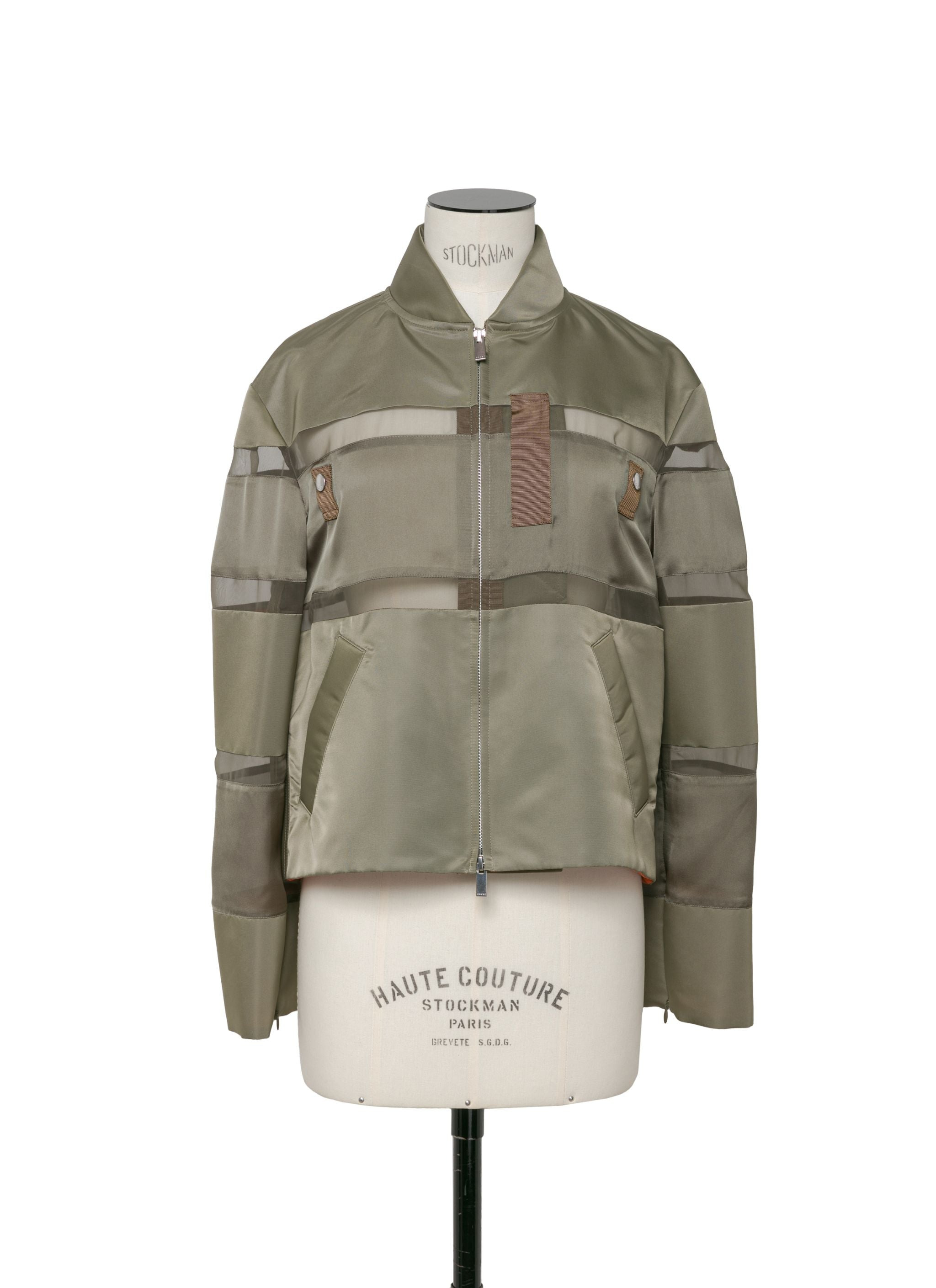 Nylon Twill Mix Blouson - 2