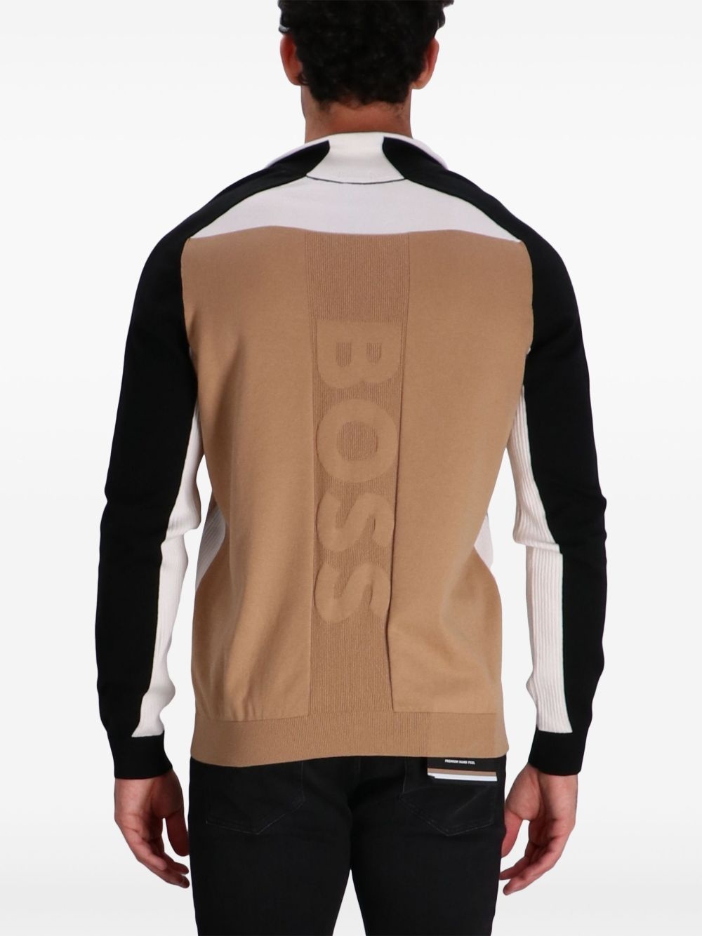 colour-block sweatshirt - 4