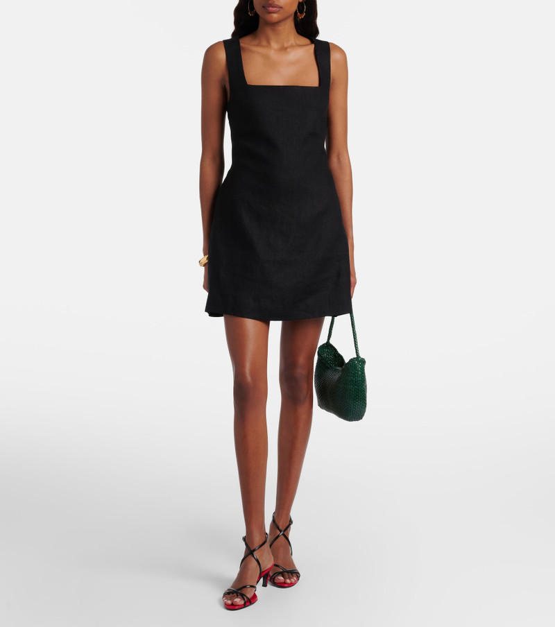 POSSE Alice linen minidress outlook