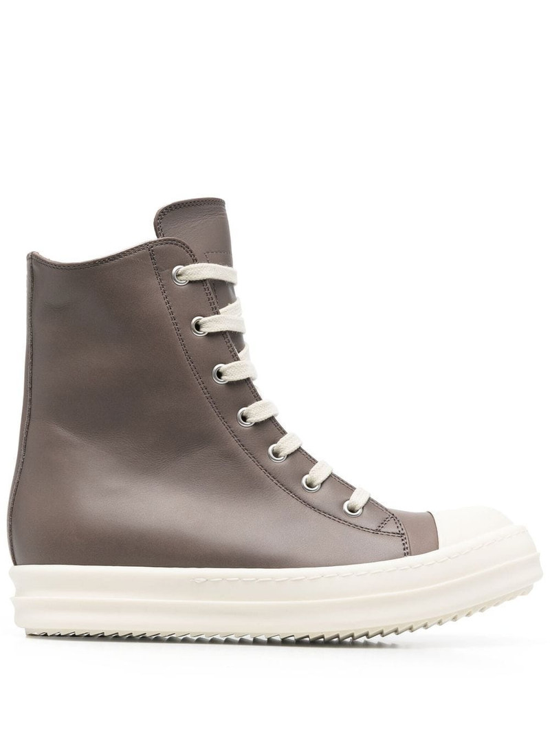 zip-up high-top sneakers 1