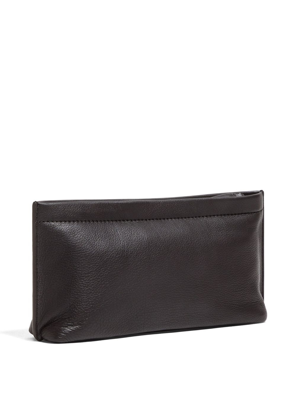 leather clutch bag - 3