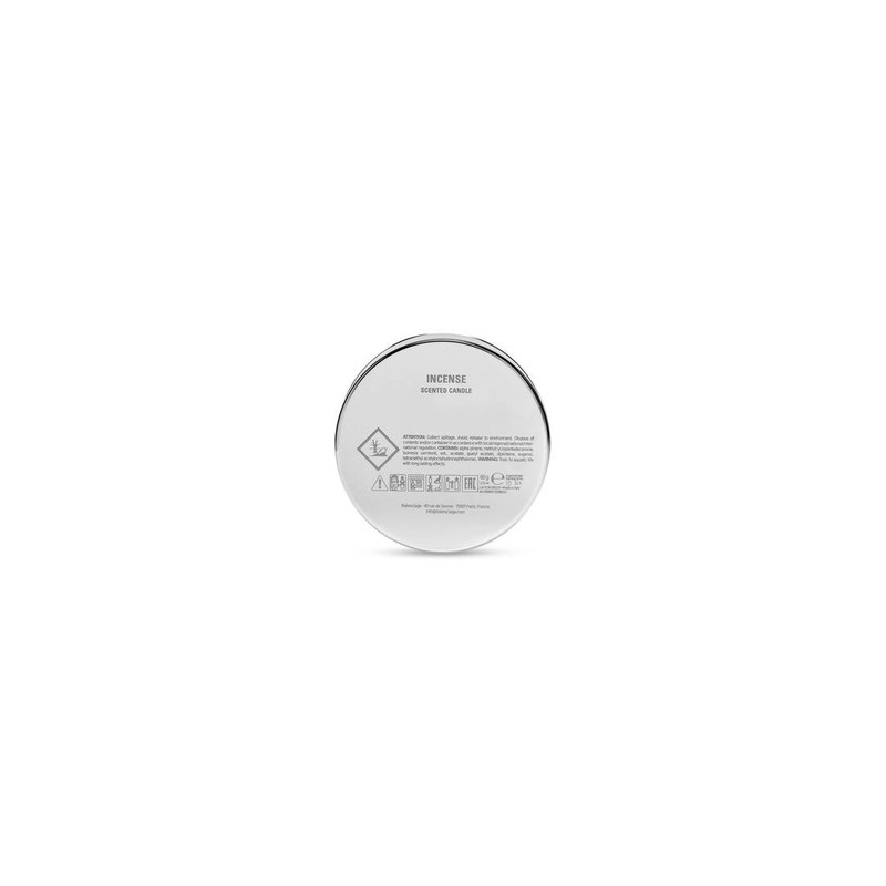 BALENCIAGA Travel Candle in Silver/white outlook