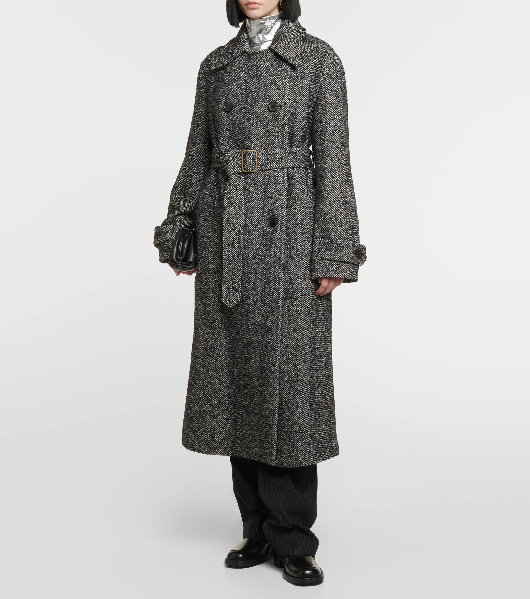 Ronas wool-blend trench coat - 2