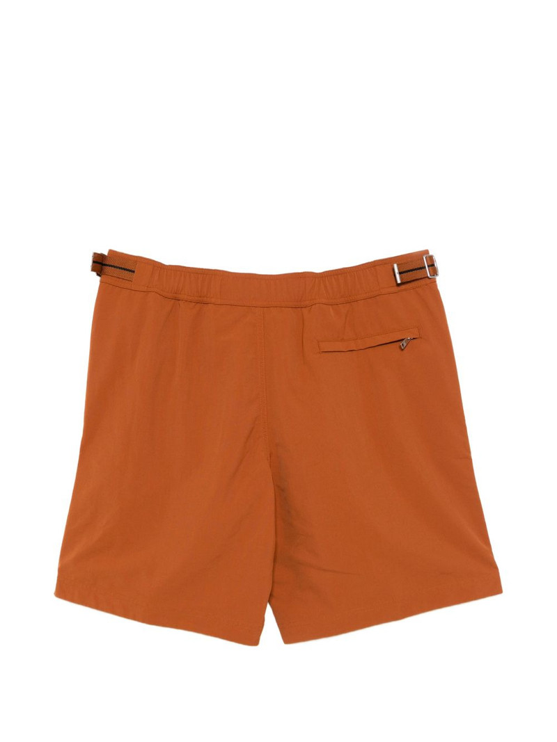 ZEGNA buckle-fastening swim shorts outlook