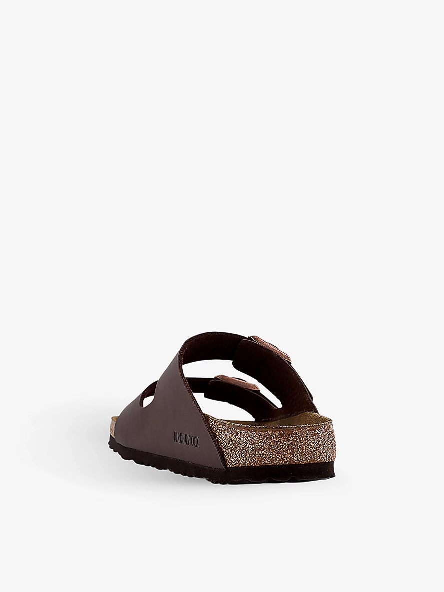 Arizona two-strap faux-leather sandals - 4