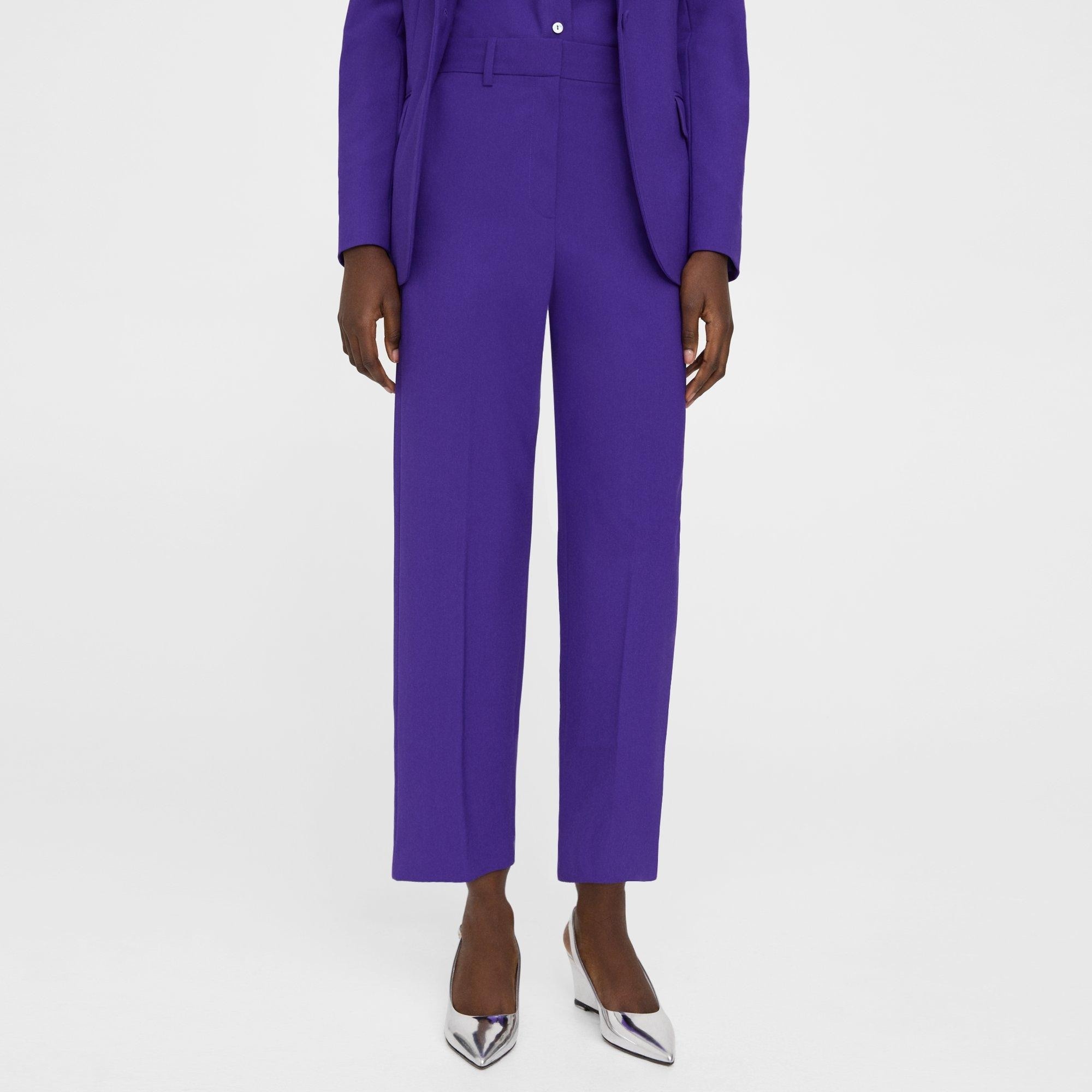High-Waist Straight-Leg Pant in Good Wool - 3