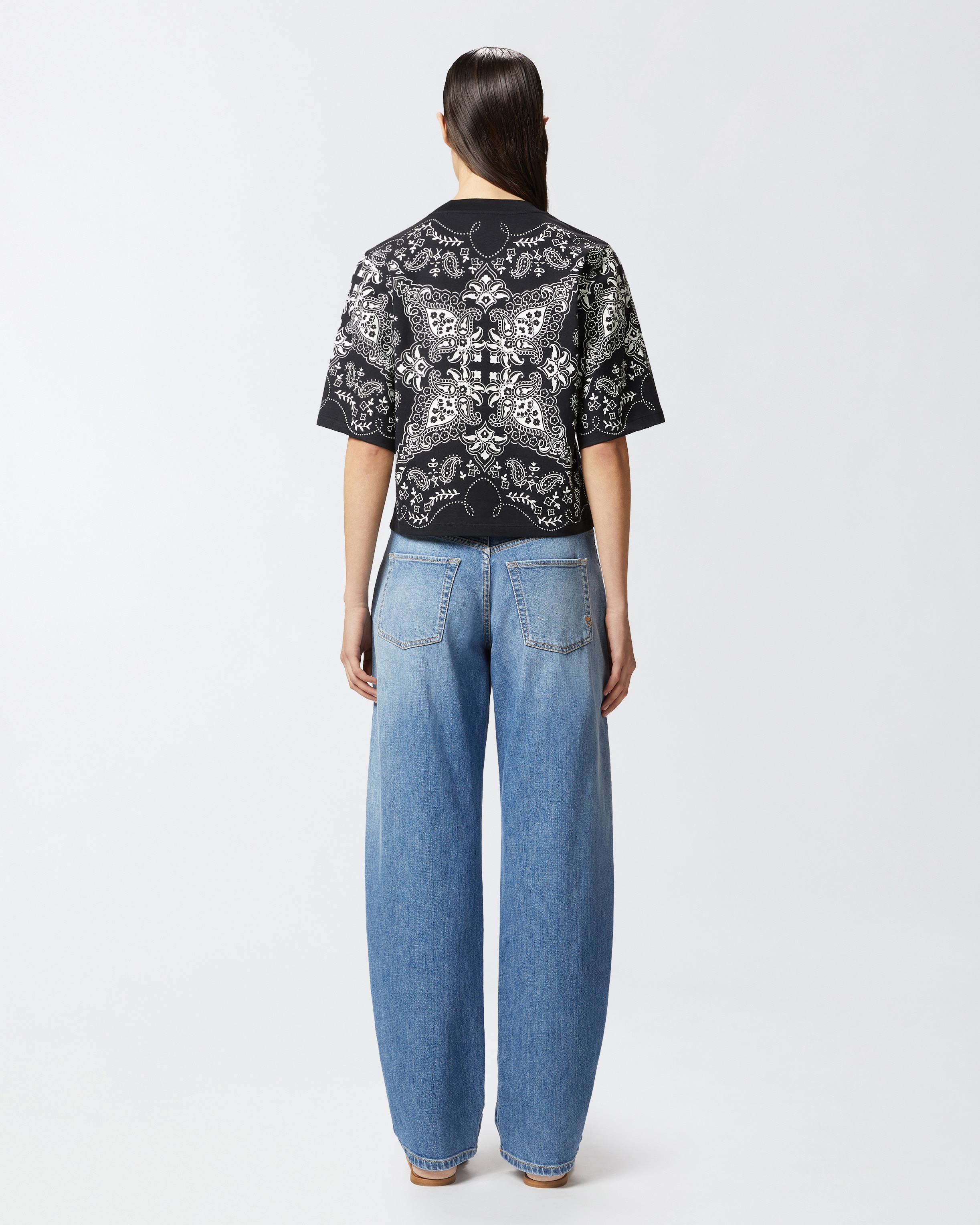 BANDANA PRINT T-SHIRT - 4