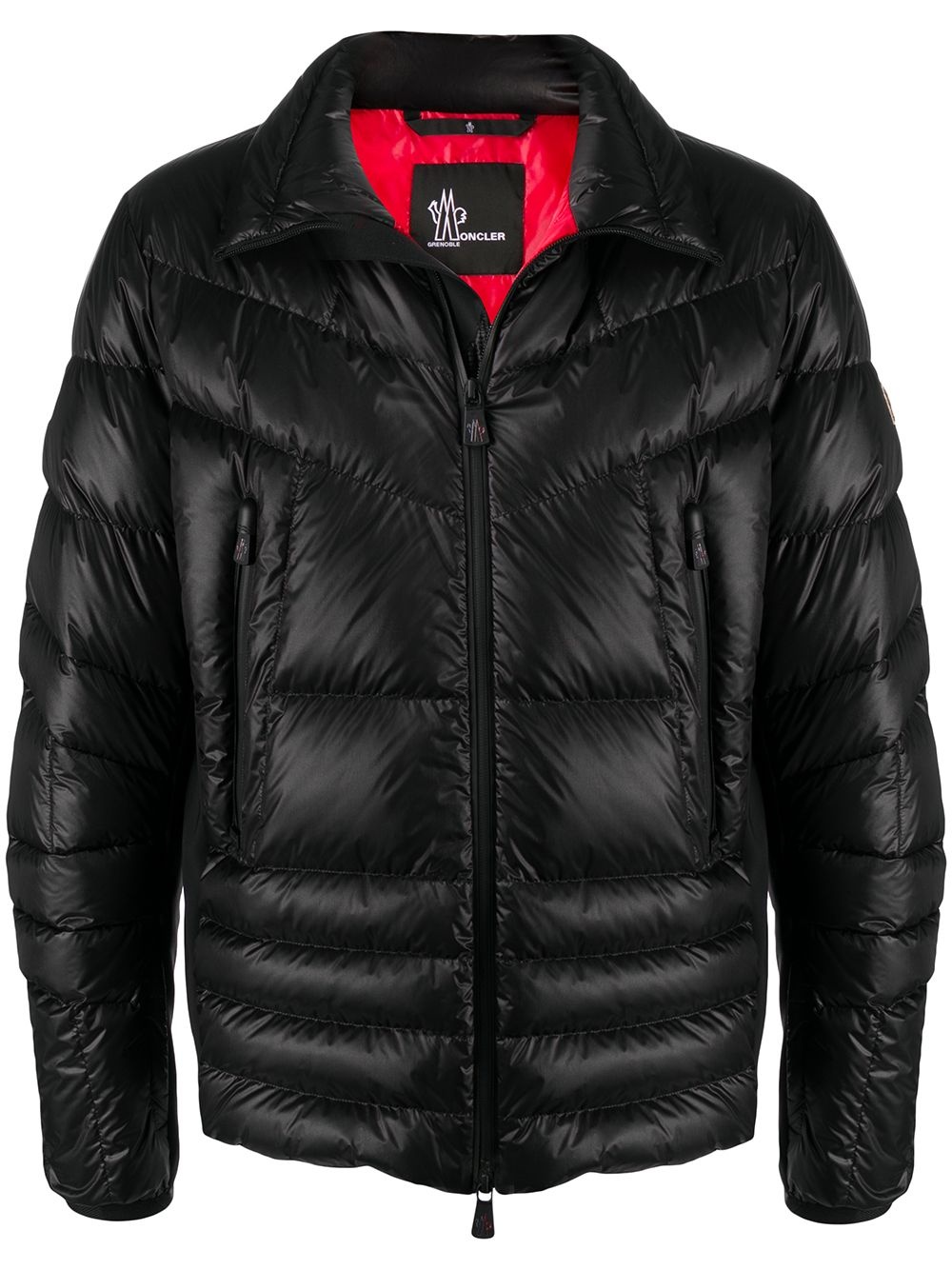 quilted down jacket - 1