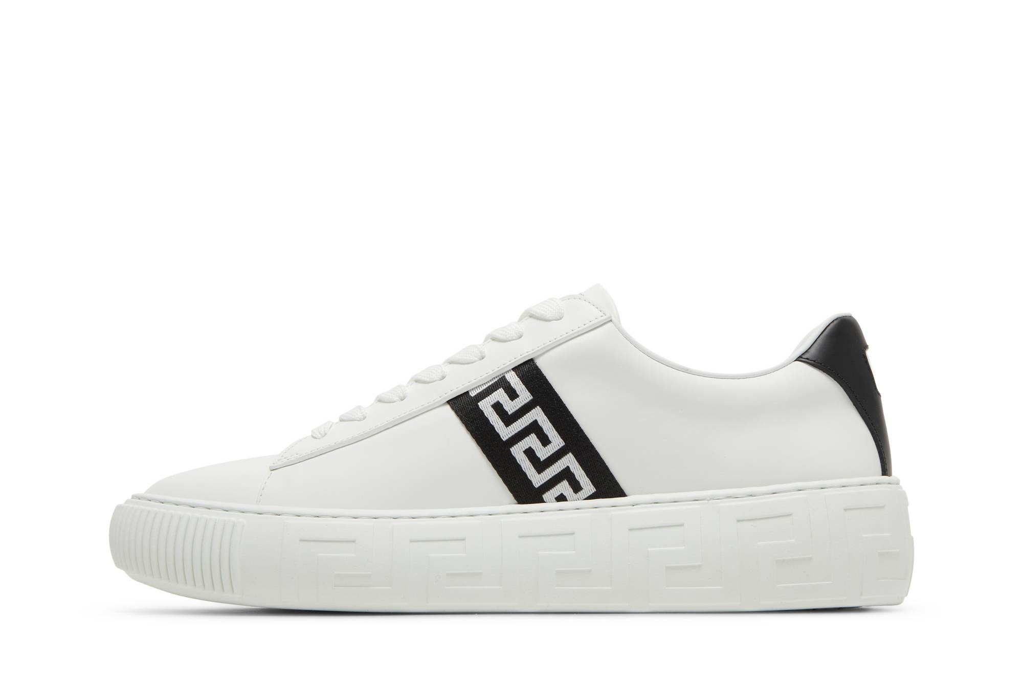 Versace Greca Sneaker 'White Black' - 3