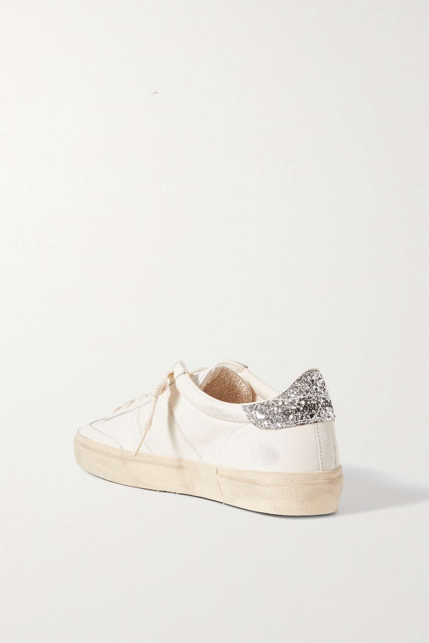 GOLDEN  Soul Star distressed glittered スニーカー Golden Goose Soul-Star distressed glittered leather sneakers