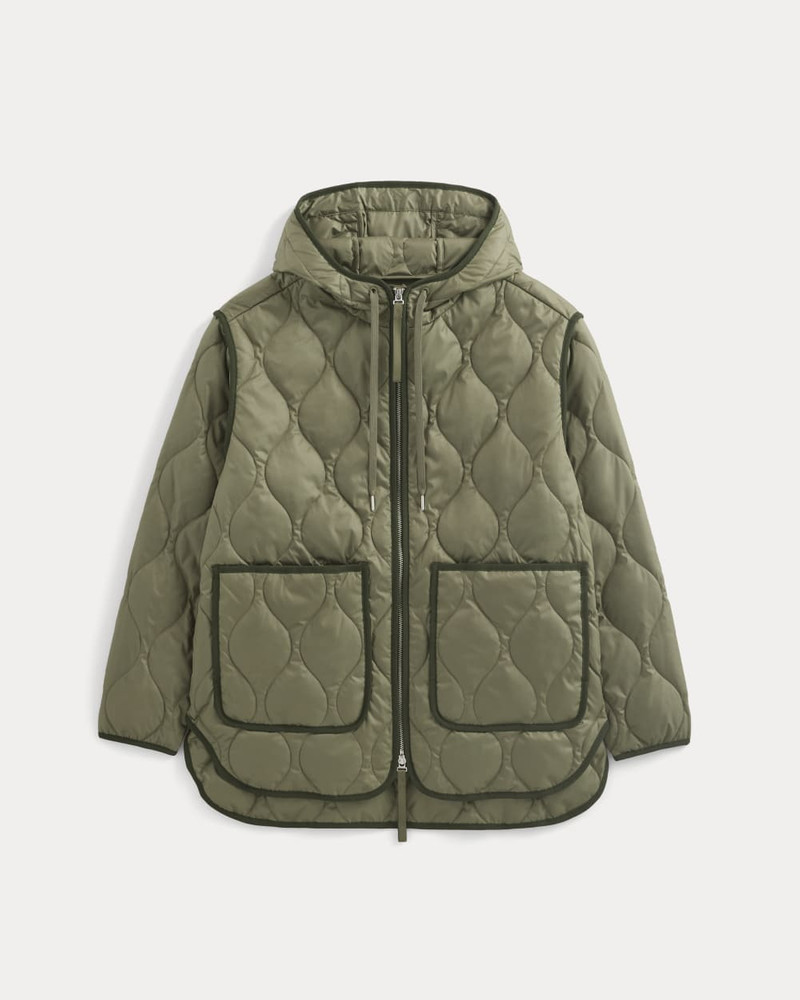 RENEW QUILTED HOODED LINER 1