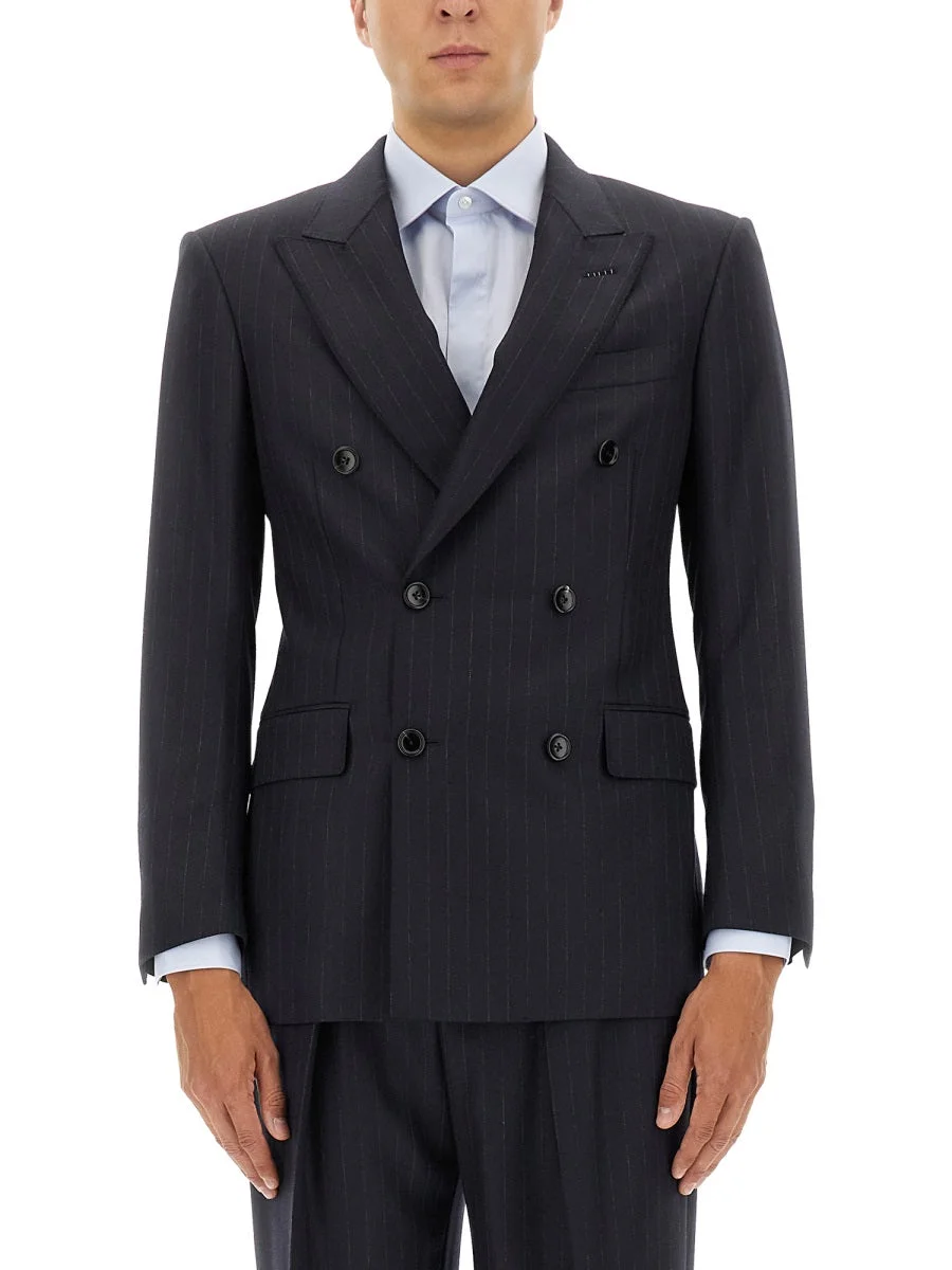 Tom Ford Men Pinstripe Jacket - 1