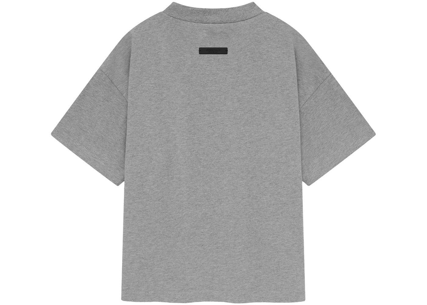 Fear of God Essentials Womens Tri-Blend Crewneck Tee Dark Heather - 2