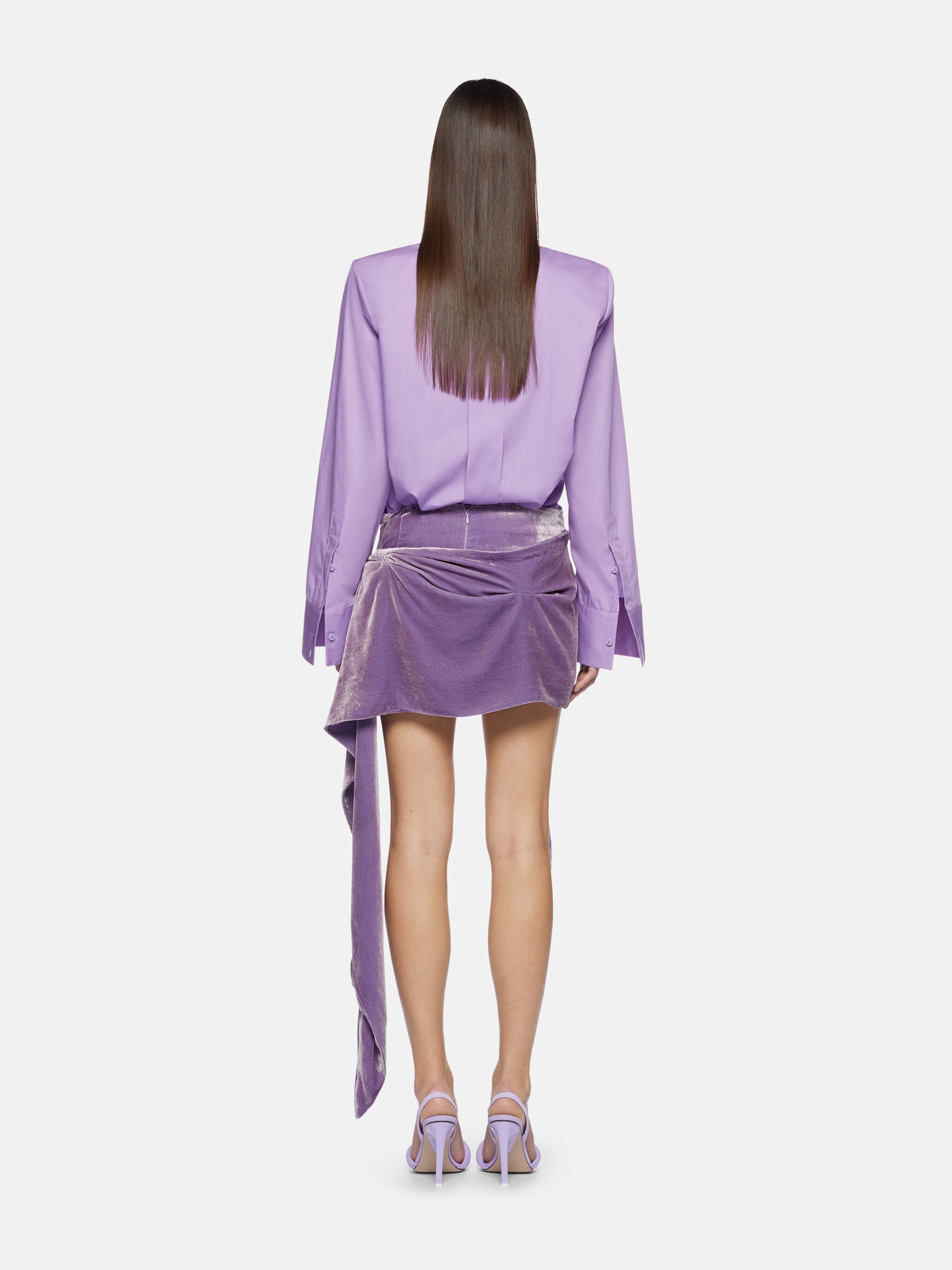 ''MARGOT'' LAVENDER MINI DRESS - 3