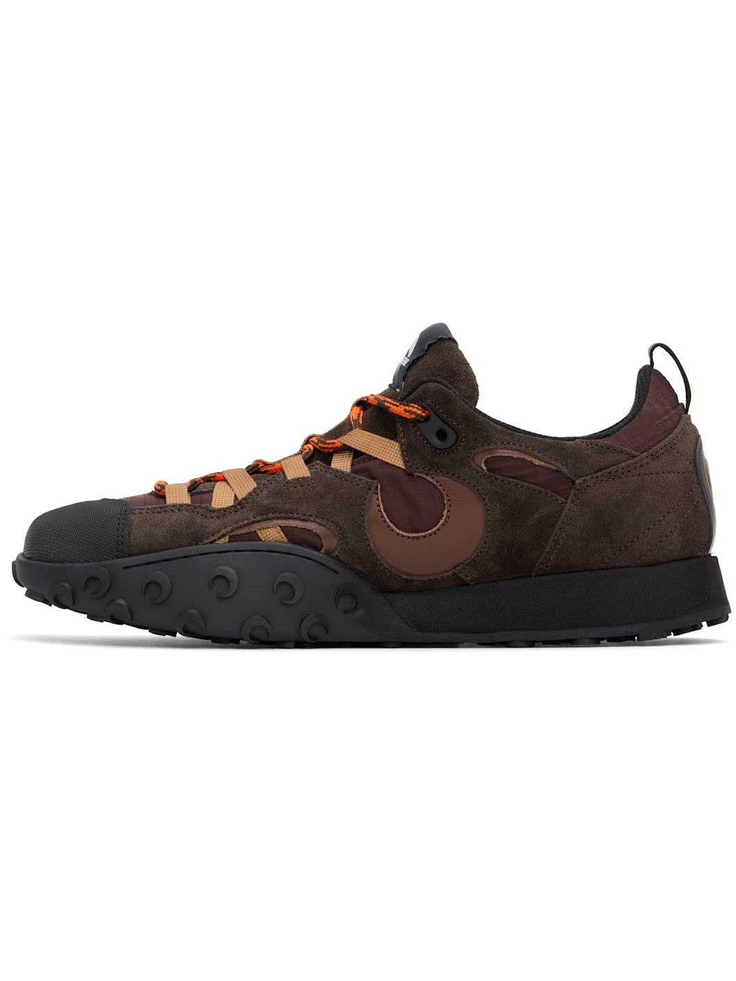 Brown Metal Free Leather MS Rise II Sneakers - 3