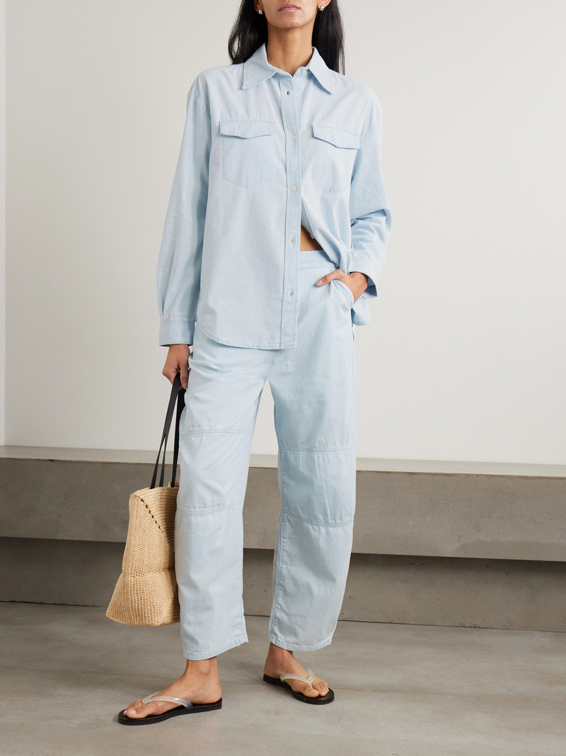 LA LIGNE Cotton-chambray Shirt outlook