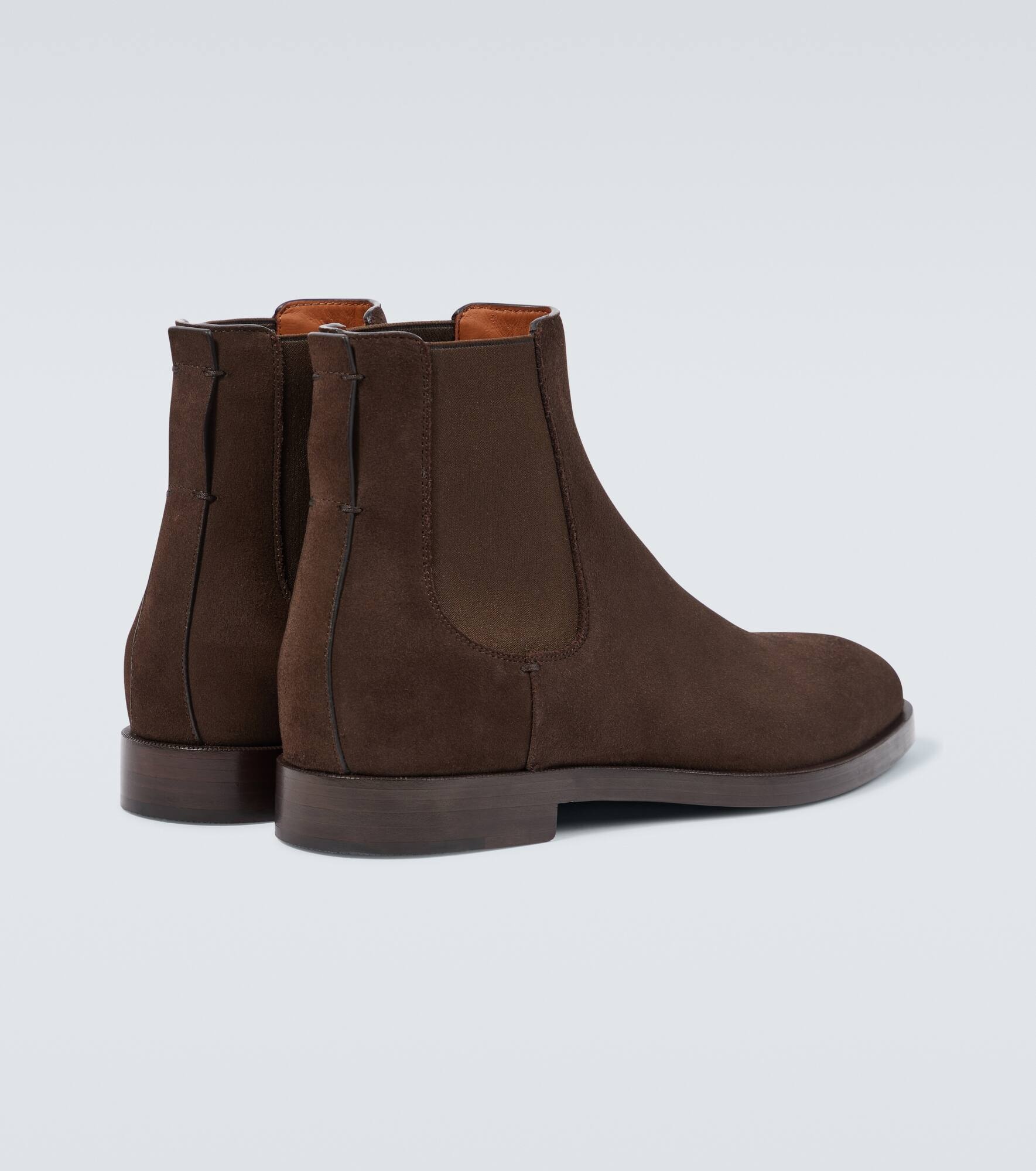 Suede Chelsea boots - 6