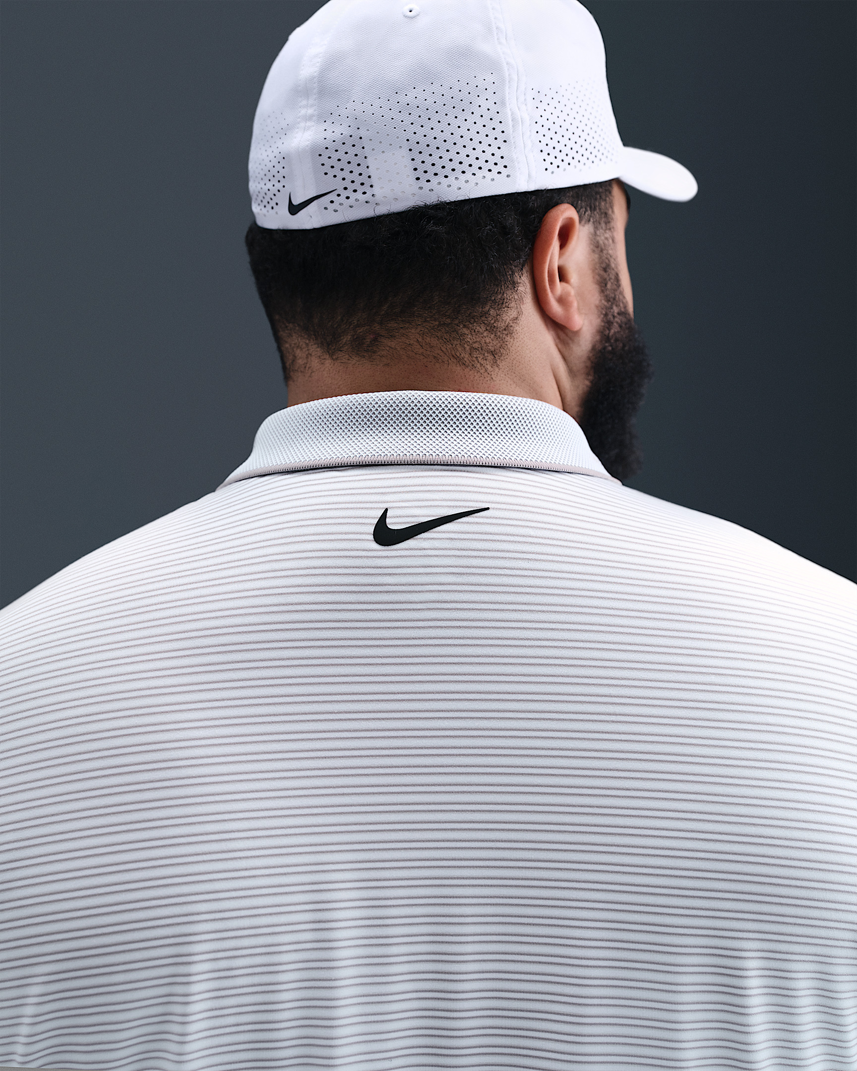 Nike Tour Men's Dri-FIT Striped Golf Polo - 10