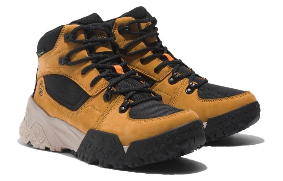 Timberland Motion Scramble Mid Lace-Up Waterproof Hikers 'Wheat Nubuck' A68Q8754 - 3