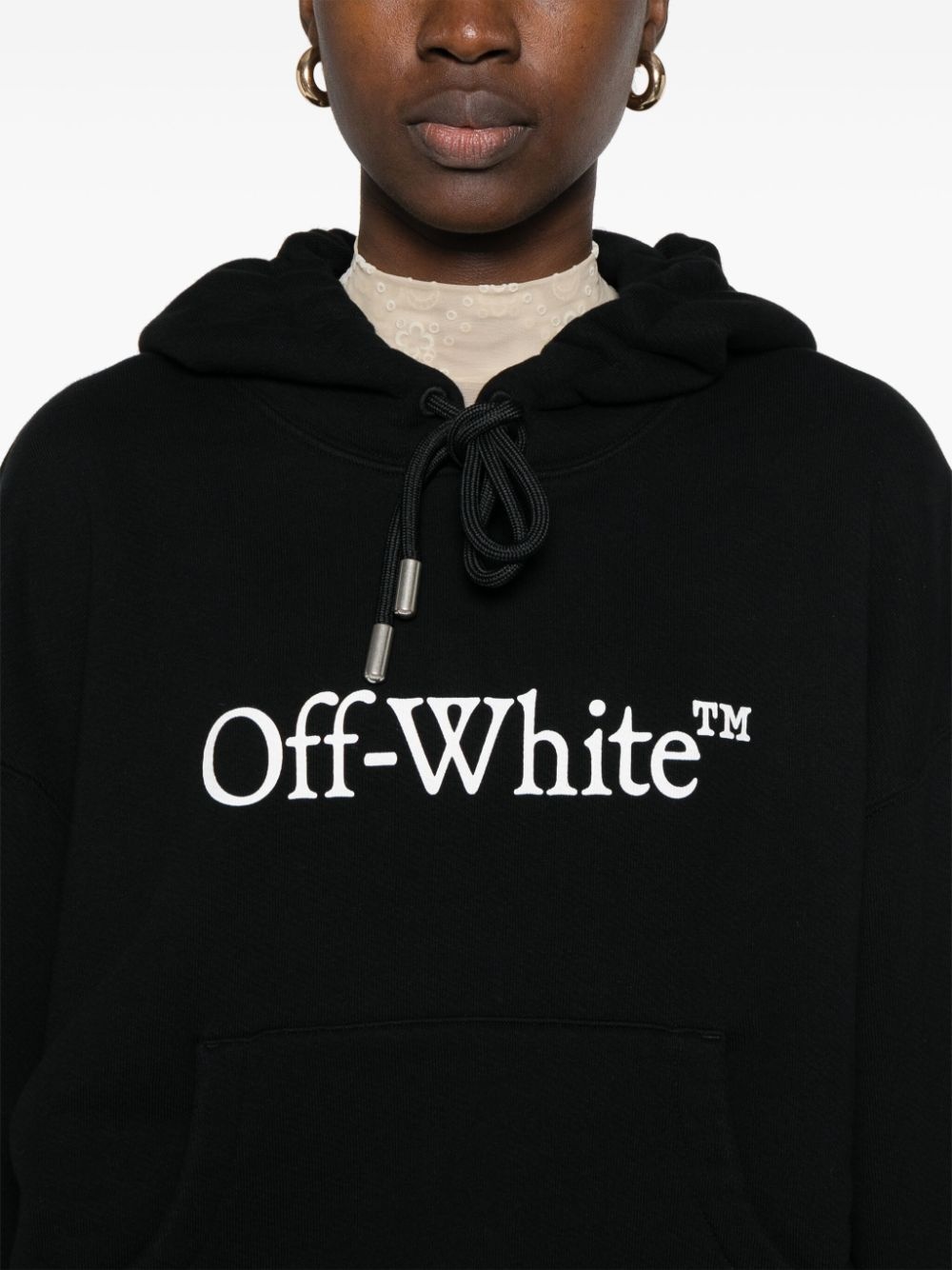 logo-print hoodie - 5