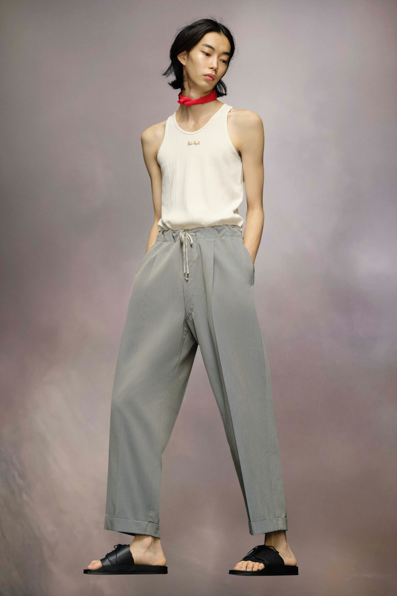 Maison Margiela Fancy rib tank top outlook