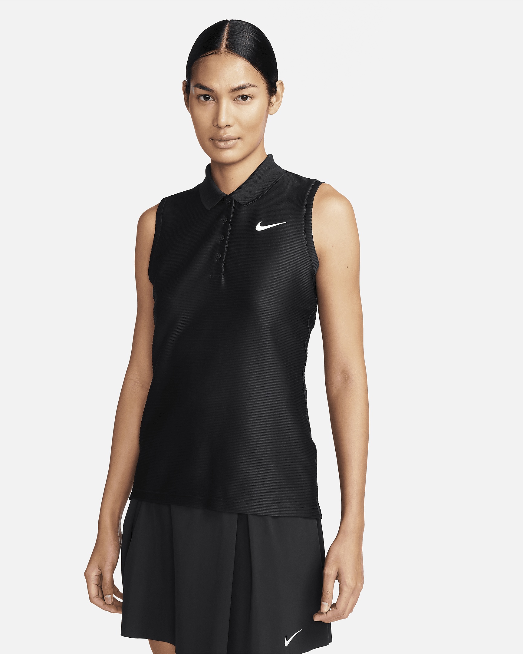 Nike Women's Victory Dri-FIT Sleeveless Golf Polo - 1