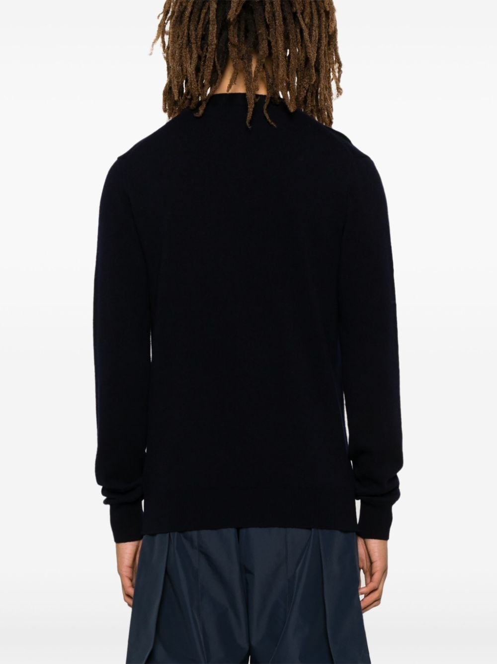 heart-patch sweater - 4