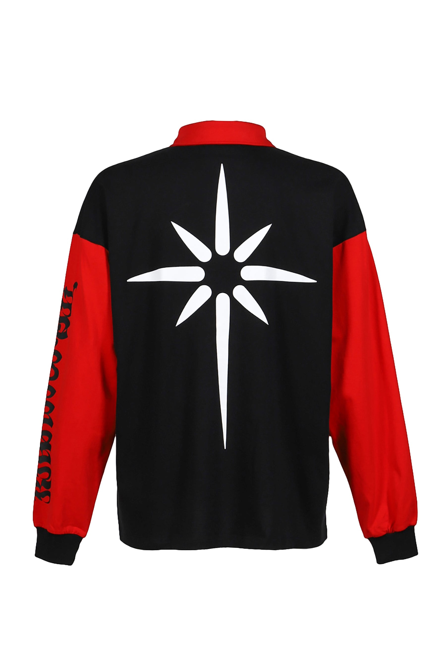 RUGBY LONGLSEEVE POLO / BLK - 6
