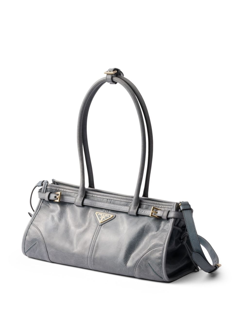 medium leather shoulder bag - 3