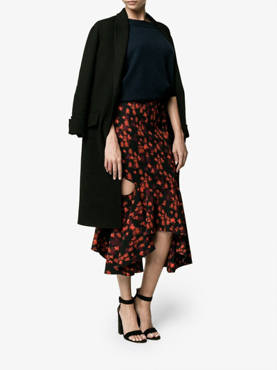 Givenchy fitted peplum skirt outlook