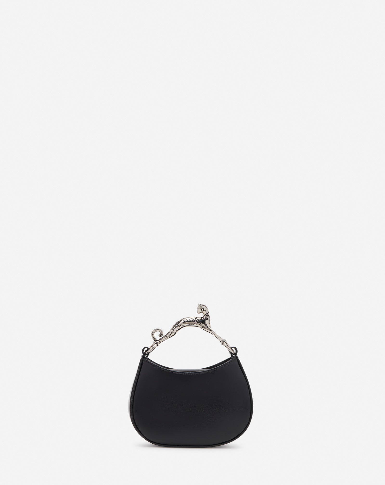 LEATHER NANO HOBO CAT BAG - 3