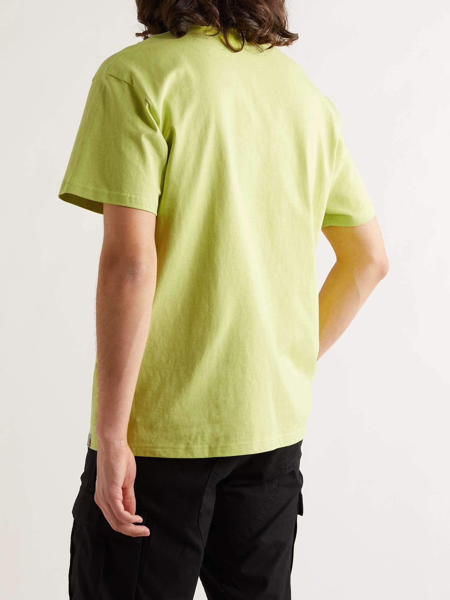 Printed Organic Cotton-Jersey T-Shirt - 4