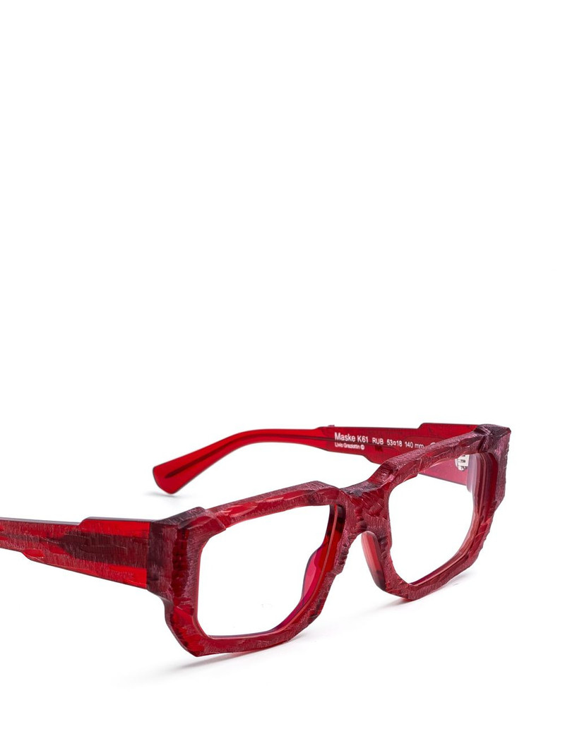K61 geometric-frame glasses 3