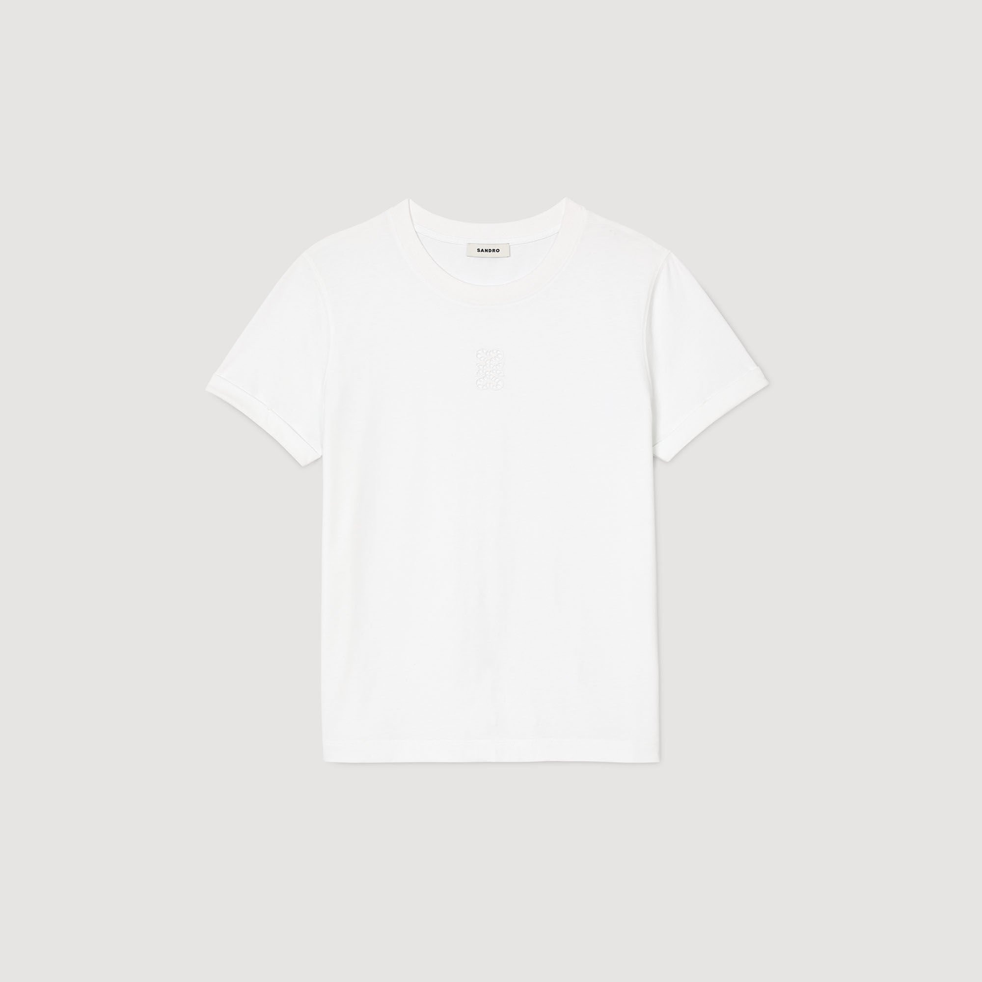 COTTON T-SHIRT WITH EMBROIDERY - 7