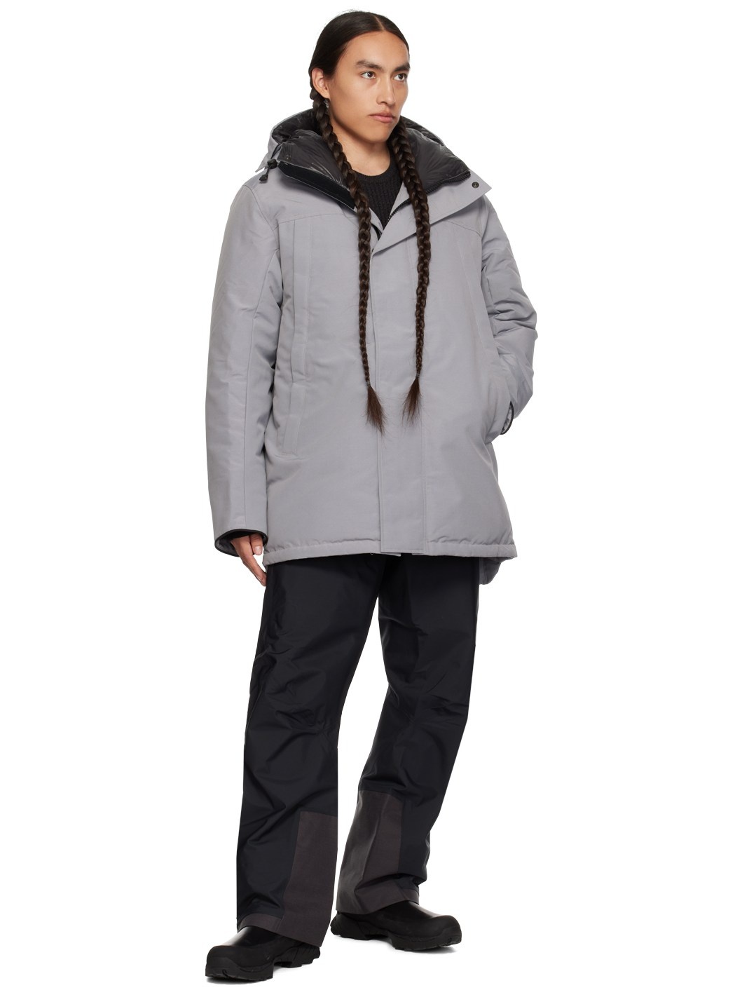 Gray Sanford Down Jacket - 5