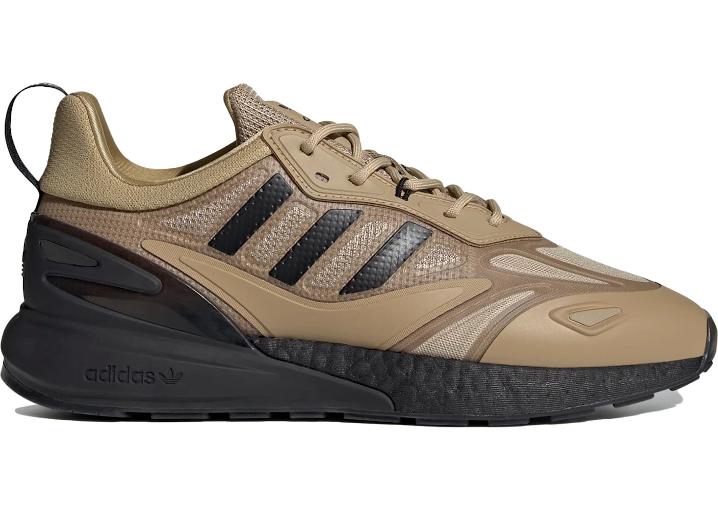 adidas ZX 2K Boost Beige Core Black - 1