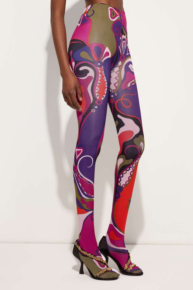 PUCCI ORCHIDEE PRINT TIGHTS outlook