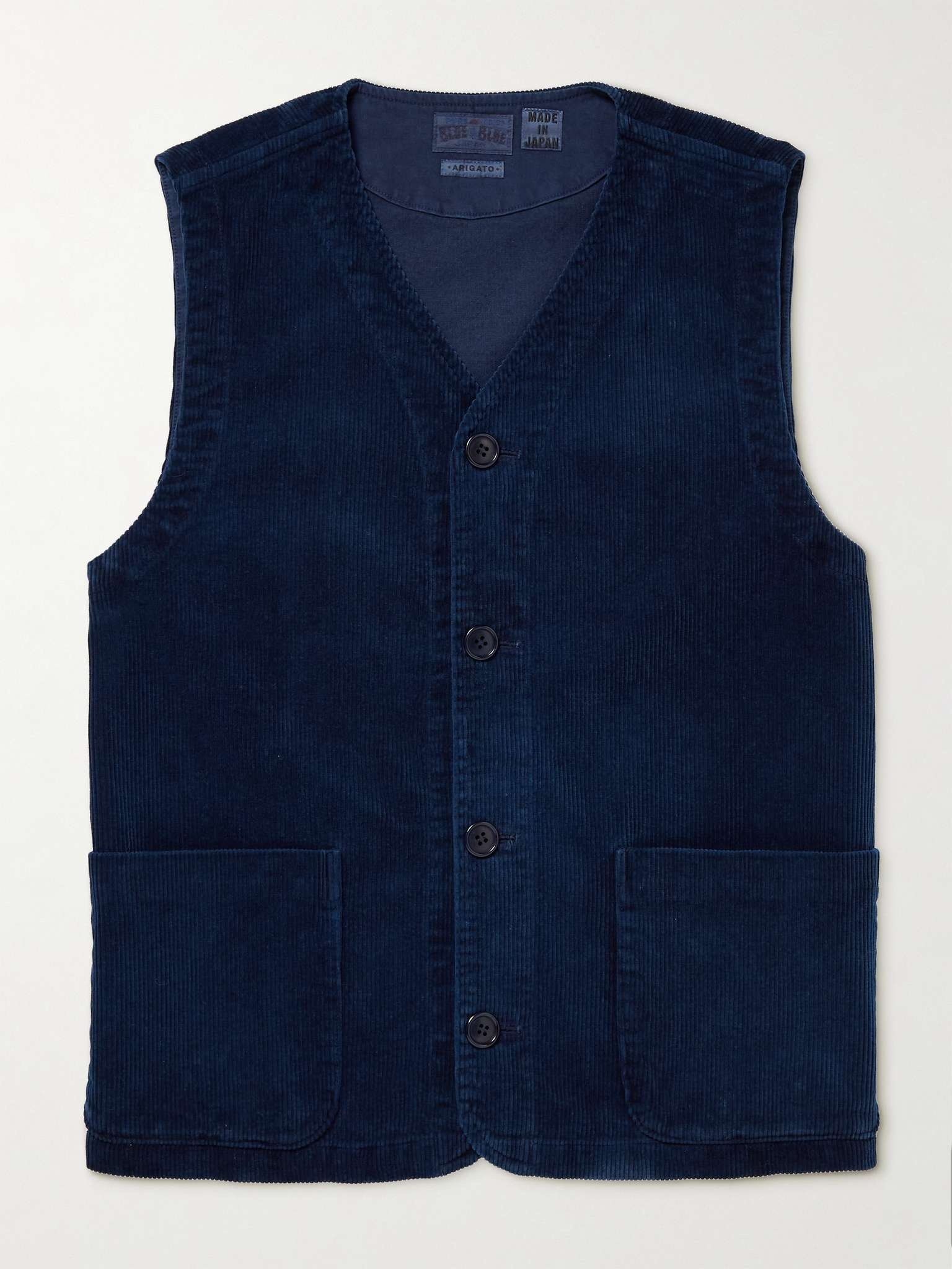 Cotton-Corduroy Gilet - 1