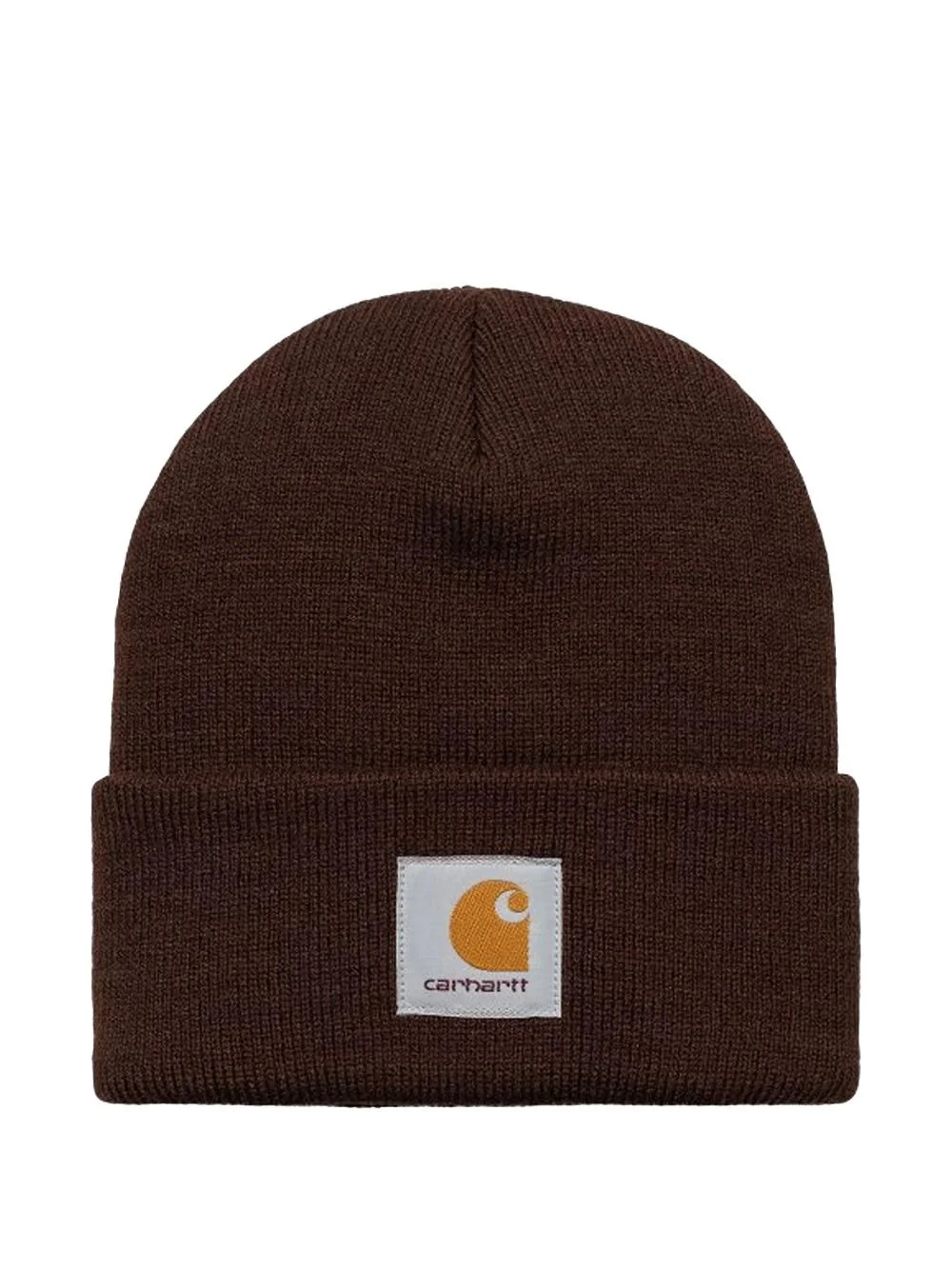 Short Watch logo-patch beanie hat - 1