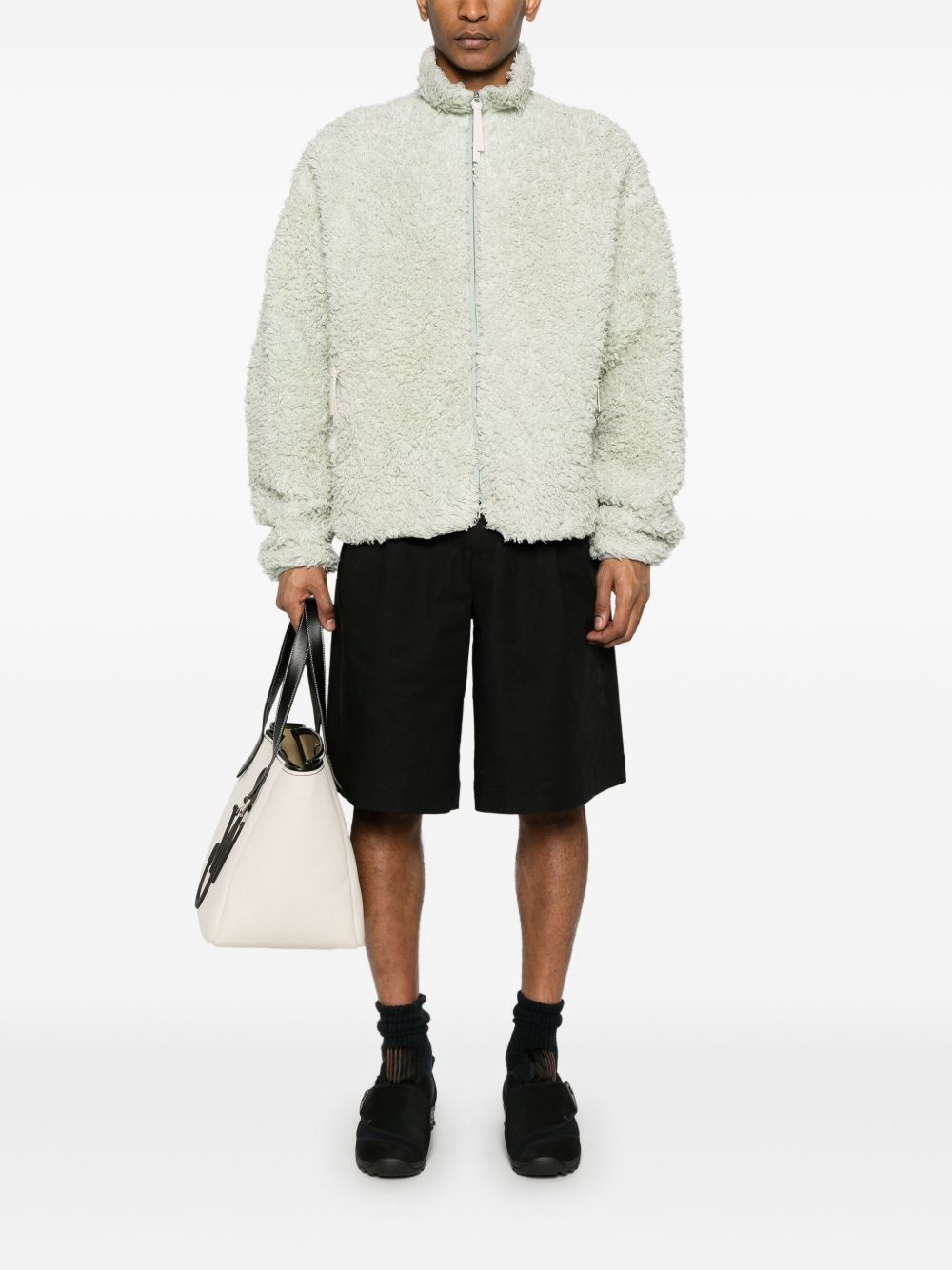cotton fleece jacket - 2