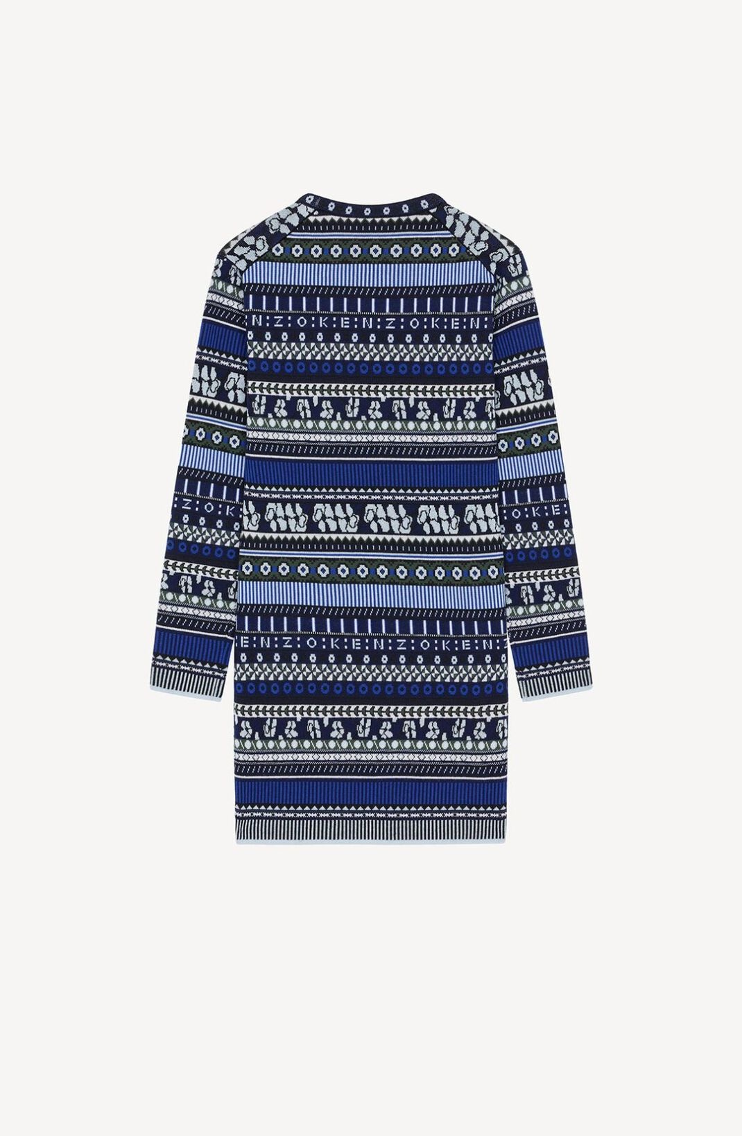 'Fair Isle' jacquard dress - 6