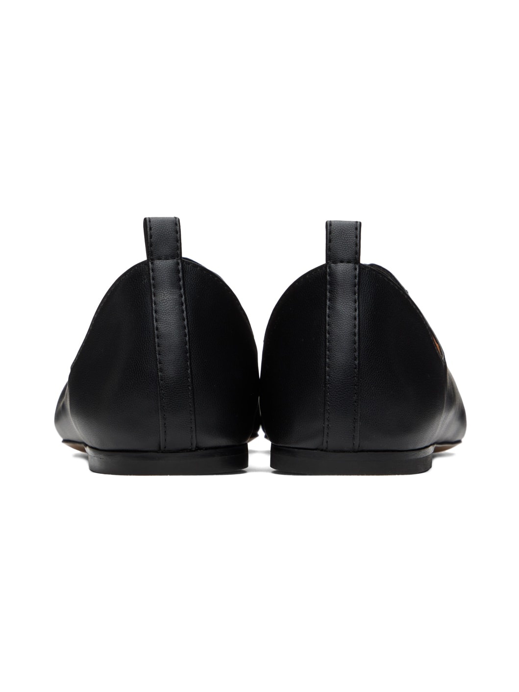 Black Terra Laced Alter Mat Ballerina Flats - 2