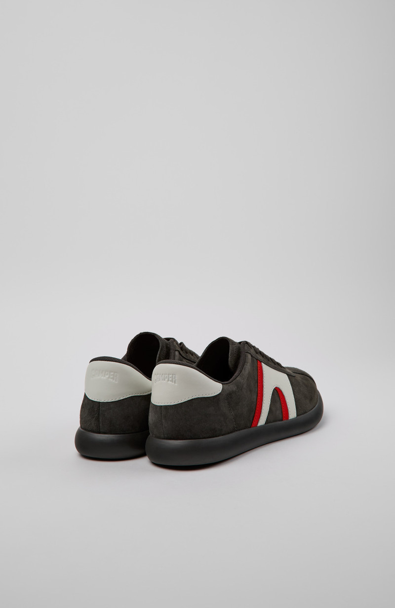 CAMPERLAB Multicolor Nubuck and Leather Sneakers for Men. outlook
